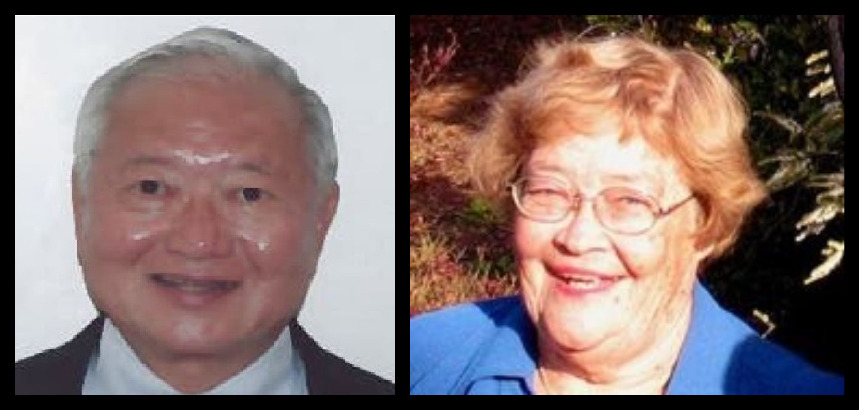 Dr. Alvin T. Onaka (L) and Eleanor C. Nordyke (R) (Image credits: PubFacts, WMC)