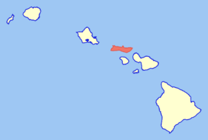 The island of Molokai is in Maui County, Hawaii. (Image credit: Wikimedia Commons)