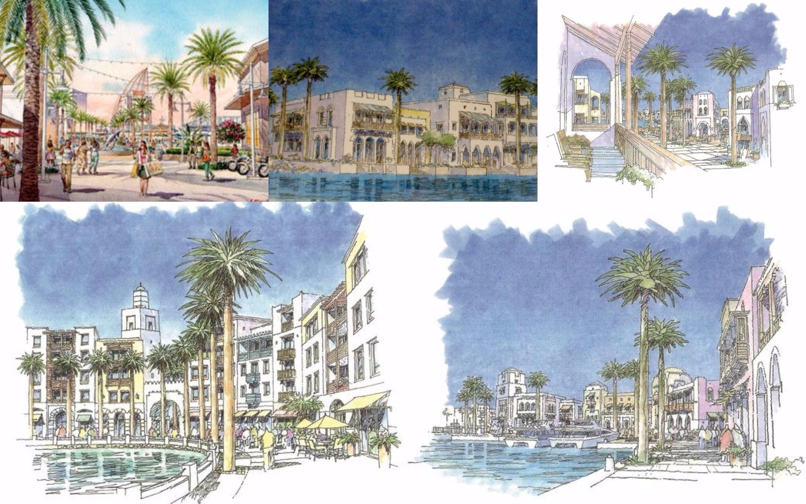 Conceptual drawings provided to Port Canaveral by Watersmark, LLC