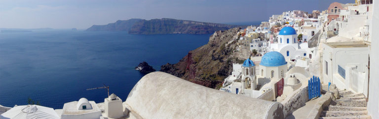 Greek island of Santorini makes Mediterranean memories
