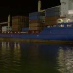 NIGHT CARGO SHIP GTUSA CANAVERAL