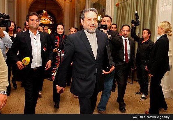 SWITZERLAND - 2015 - NIAC co-founder Trita Parsi meeting with senior Iranian regime officials during negotiations for President Obama's Iran nuclear deal