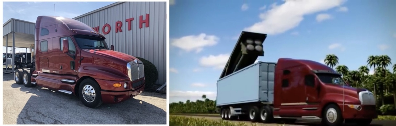 Kenworth T2000 Club-K Container Missile System